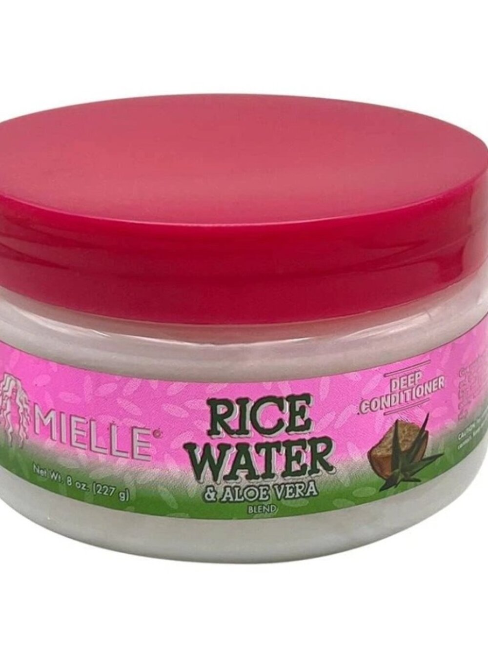 MIELLE RICE WATER & Leave hair noticeable shiny and ALOE VERA DEEP CONDITIONER